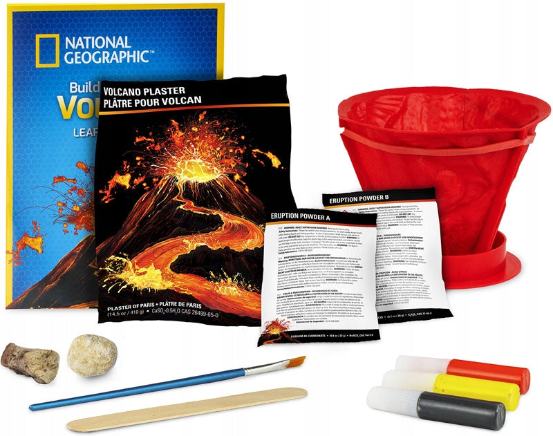 Elbrus National Geographic Experimental Kit Build Your Own Volcano Kind chemistry kits
