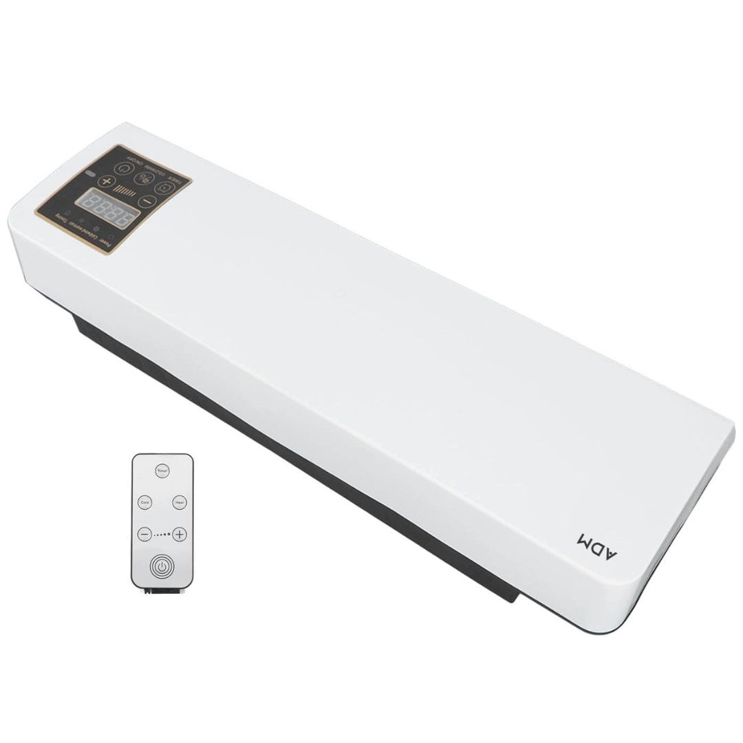 Electric Air Curtain 1200W Wall Fan Remote Control Timer Manufacturer code ADM Kurtyna 1200W