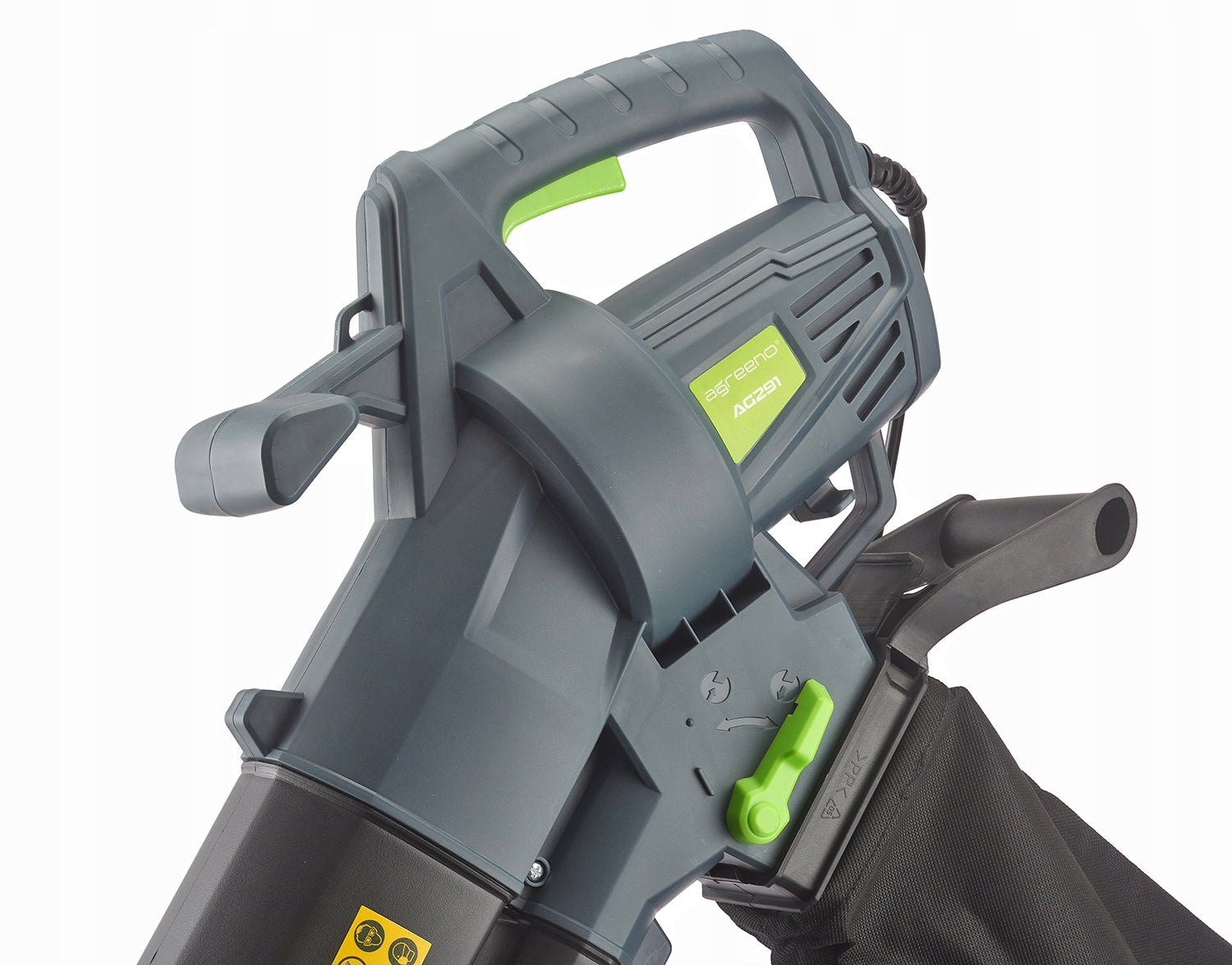 Electric BLOWER LEAF VACUUM CLEANER SHREDDER 3600W Agreeno AG291 Manufacturer code AG291