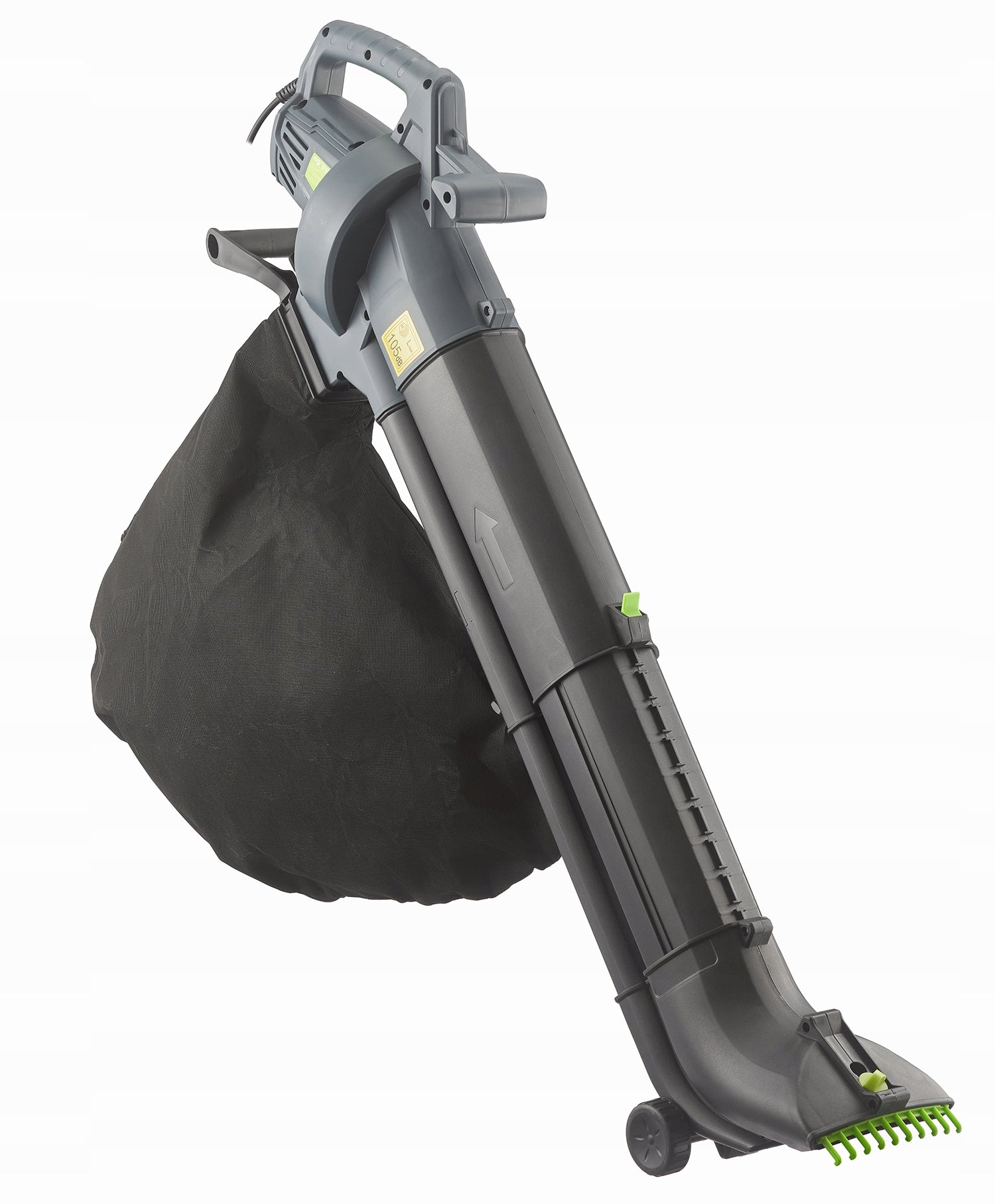 Electric BLOWER LEAF VACUUM CLEANER SHREDDER 3600W Agreeno AG291 Output 13.8 m3/min