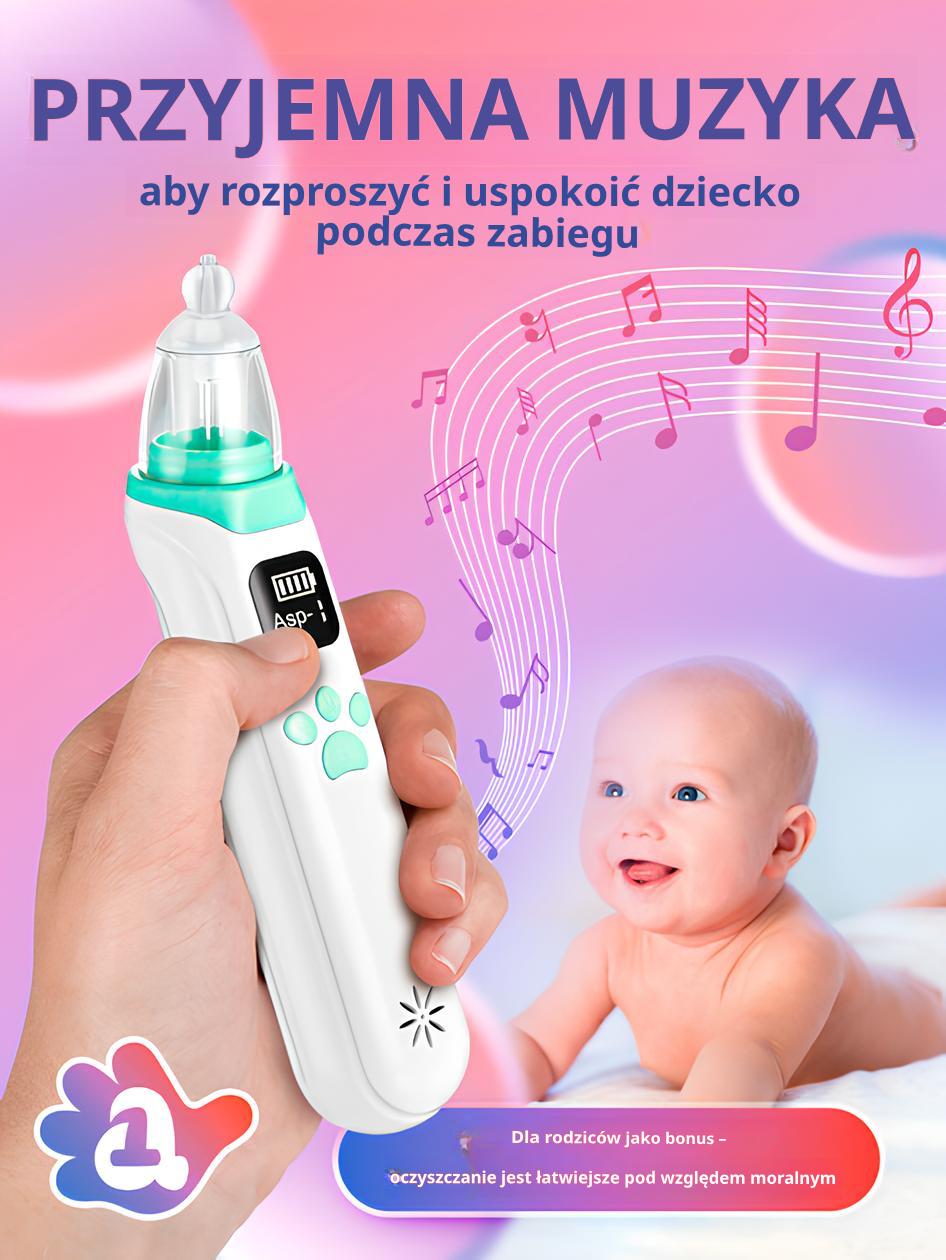 Electric Baby Nasal Aspirator, Nose Snot Suction for Newborns & Kids Medical device no