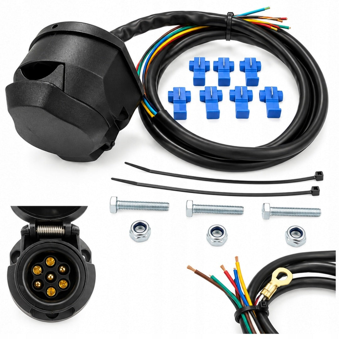 Electric Beam Car Hook Socket 7 Pole Beam 7pin 1,5m