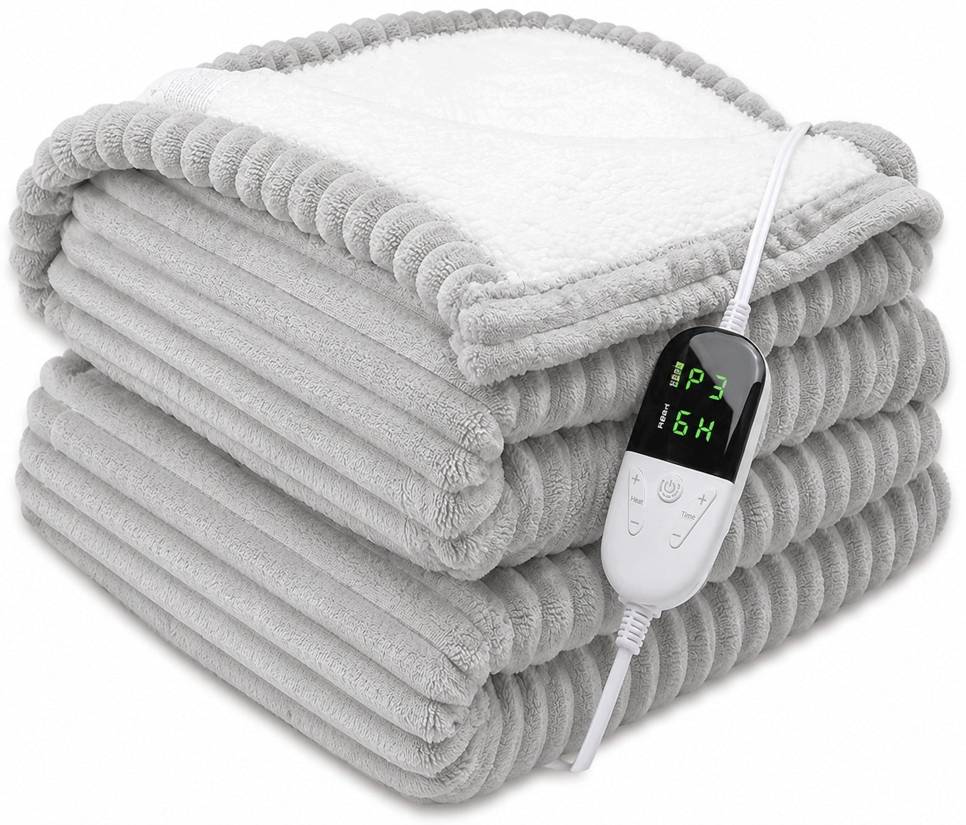 Electric Blanket 180X135 LCD Heating Mat Remote Control 6 Heat +Timer