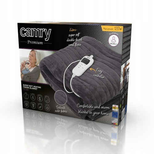 Electric Blanket ADLER CR 7418 - Timer 1-9 H - Polar 160x180 cm Packaging status original