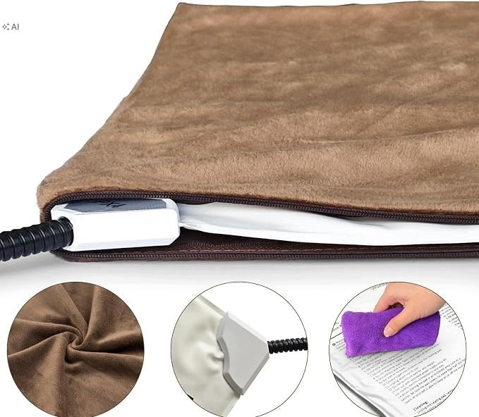 Electric Cat Dog Heating Mat Adjustable Temperature 35 – 50° 70×40 Packaging status original