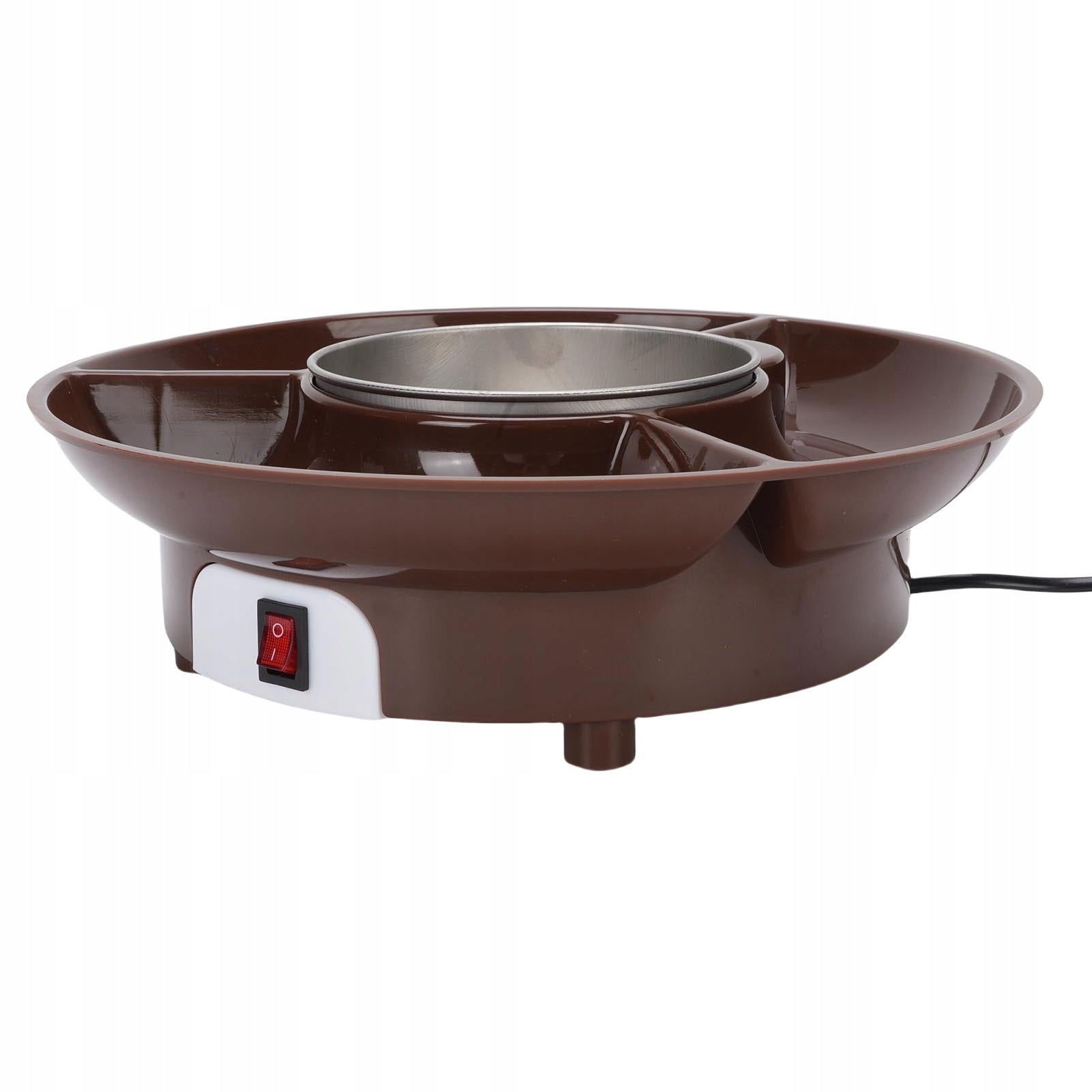 Electric Chocolate Crucible, Solid Chocolate Fondue Pot for Dominant color multicolor