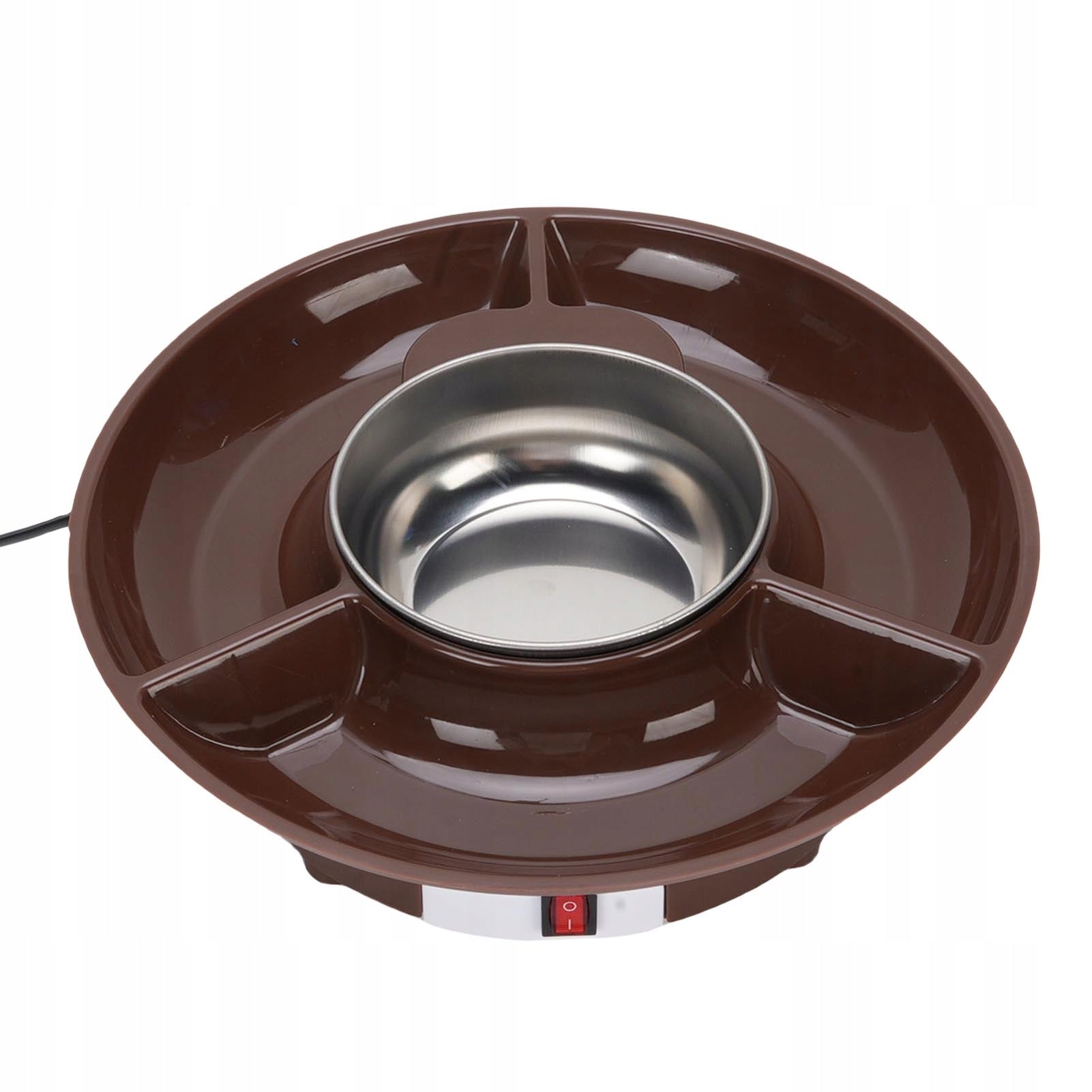 Electric Chocolate Crucible, Solid Chocolate Fondue Pot for