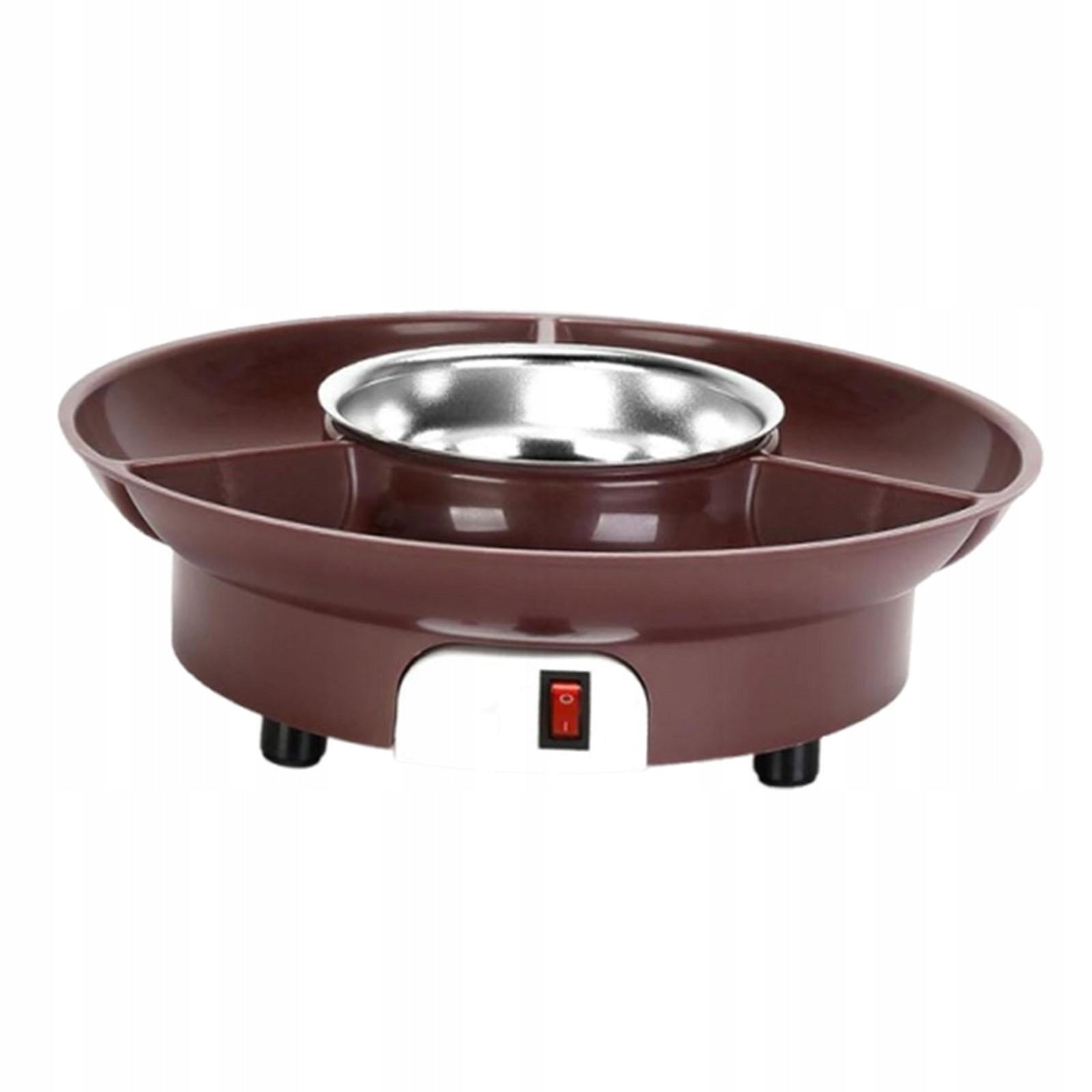 Electric Chocolate Fondue Pot Multipurpose Sturdy Easy to Use Detachable Brand no brand