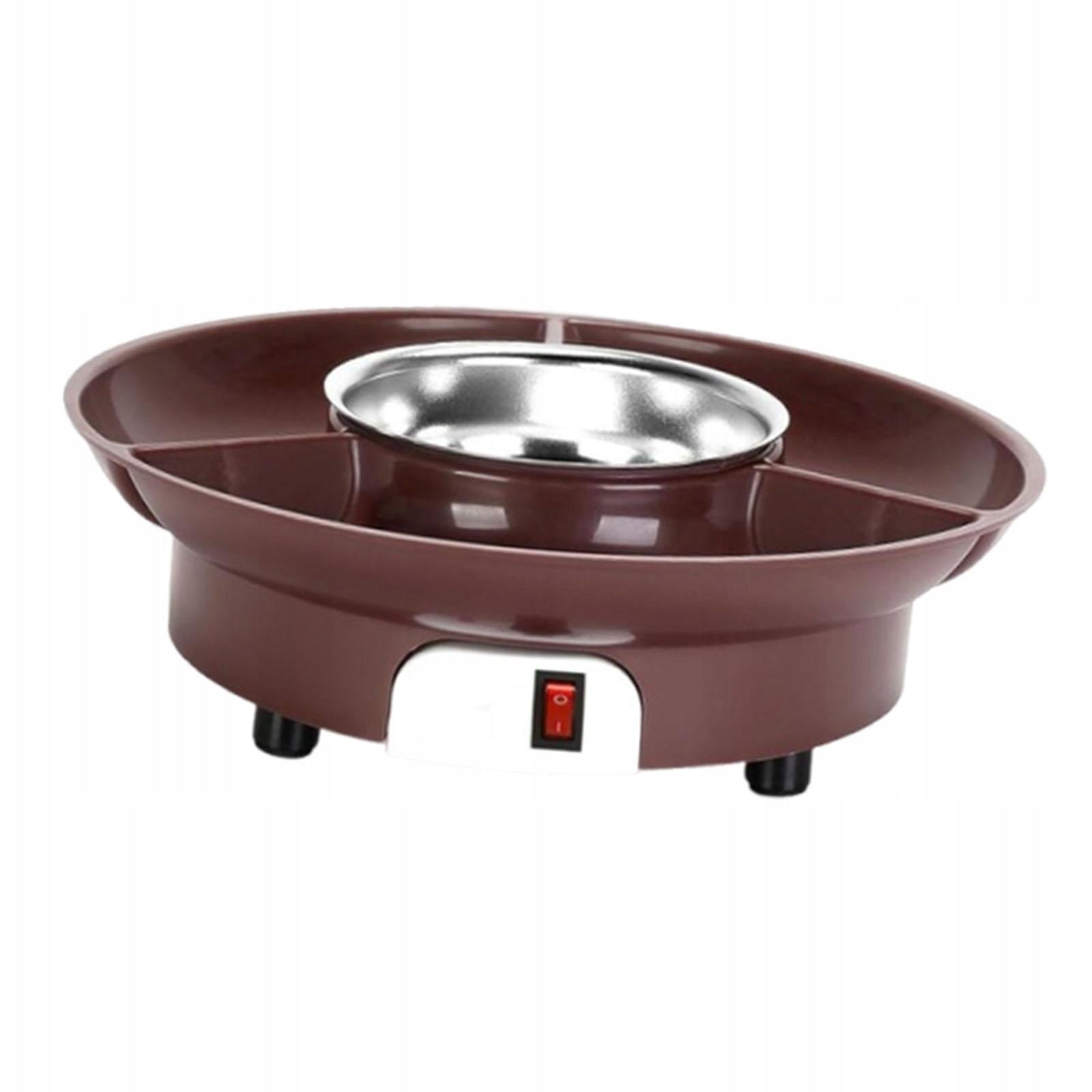 Electric Chocolate Fondue Pot Multipurpose Sturdy Easy to Use Detachable