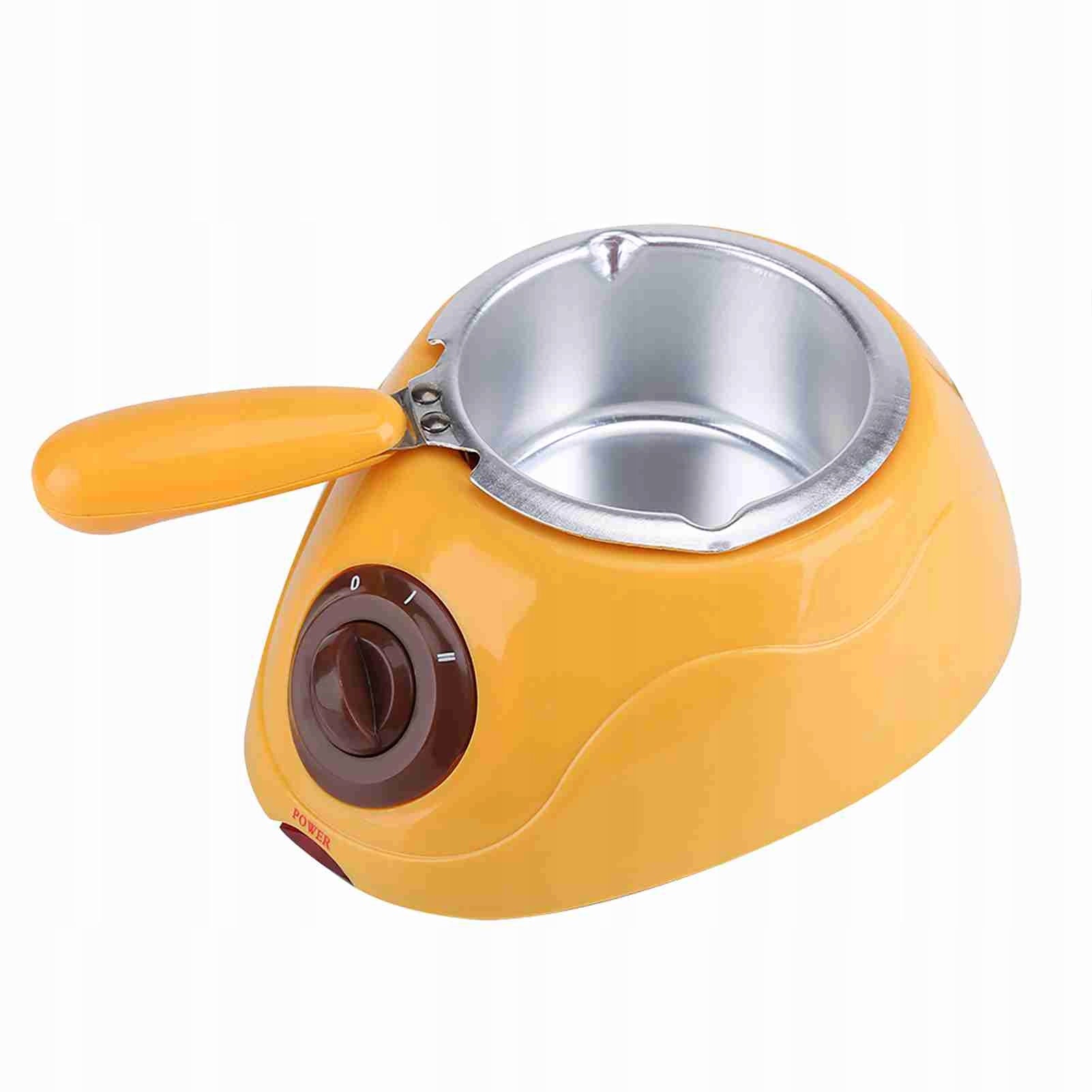 Electric Chocolate Melting Crucible Kitchen Tool with Fore Set