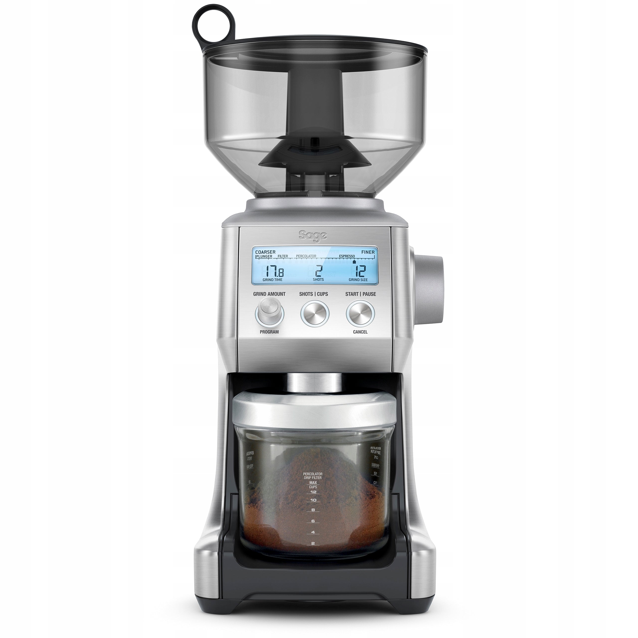 Electric Coffee Grinder Sage SCG820BSS Silver Brand Sage