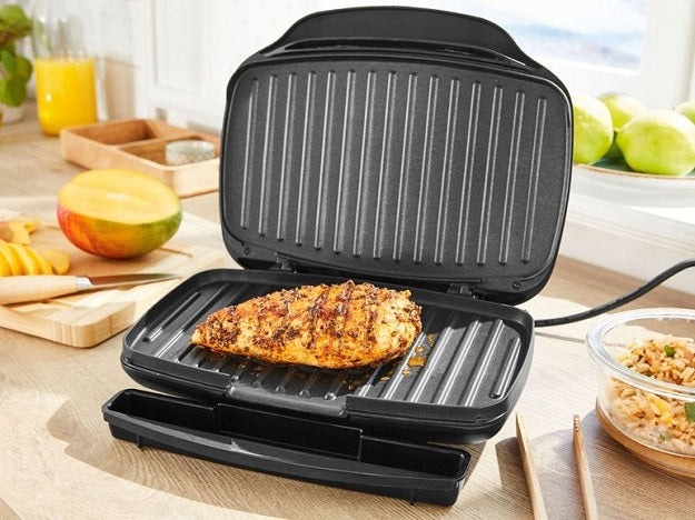 Electric Contact Grill SilverCrest SKG 1000 Panini Toaster Packaging status original