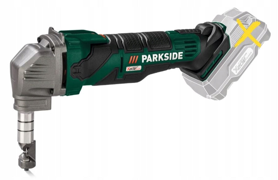 Electric Cordless Shears for Sheet Metal Cutting 20V Parkside Manufacturer code PMKA 20-Li A1