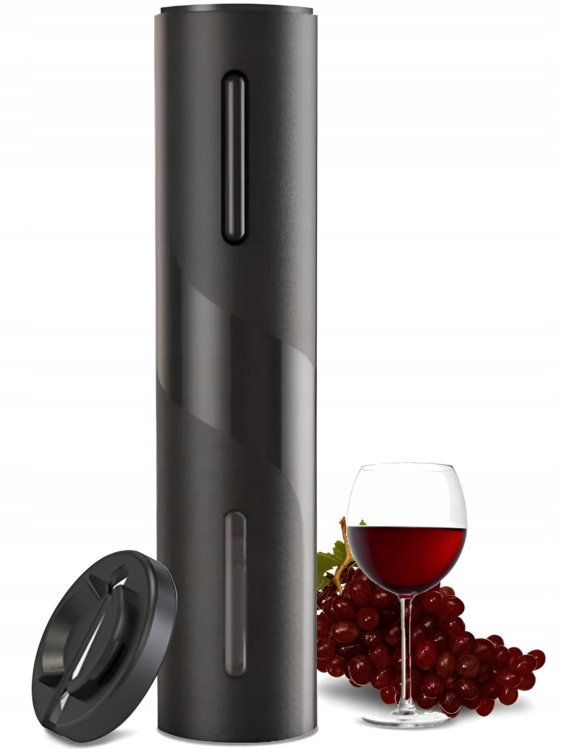 Electric Corkscrew Wine Bottle Opener Cutter for 4 AA Batteries Packaging status original