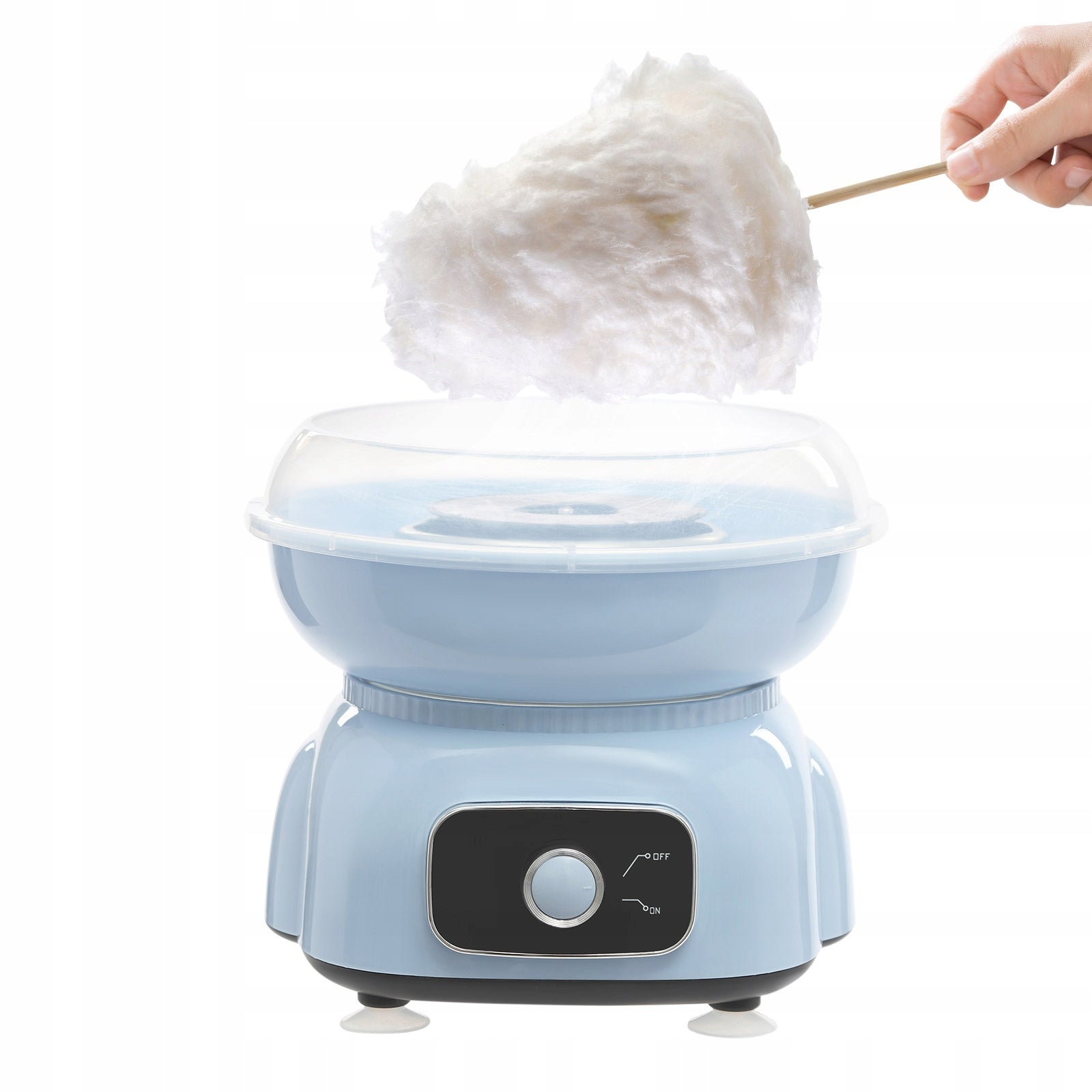 Electric Cotton Candy Machine, Blue Cotton Candy Maker, 500W, 220-240V