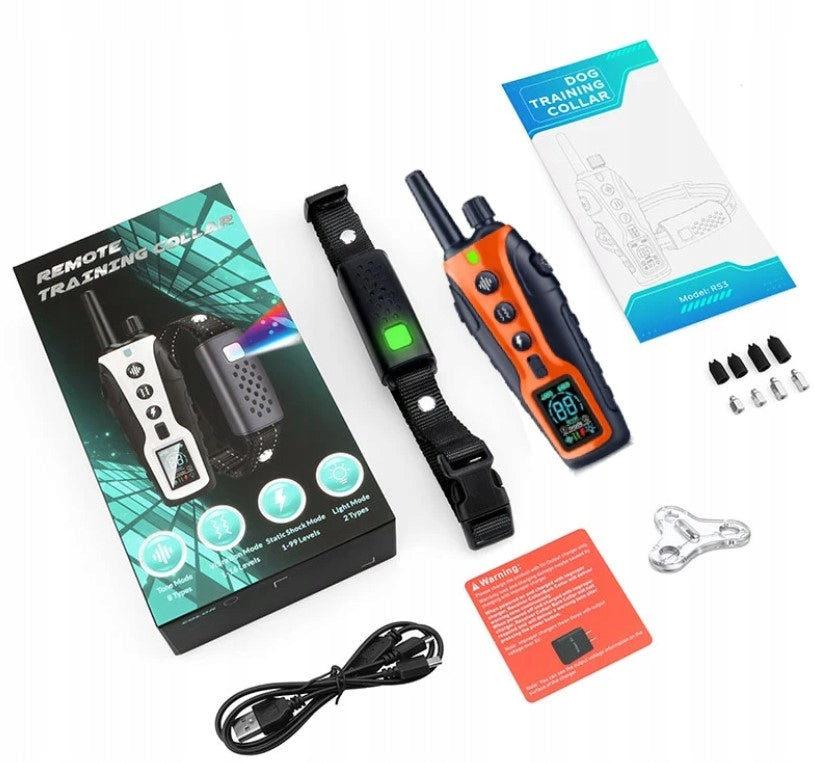 Electric Dog Collar Training Waterproof Silencing 1000m Brand Anytech