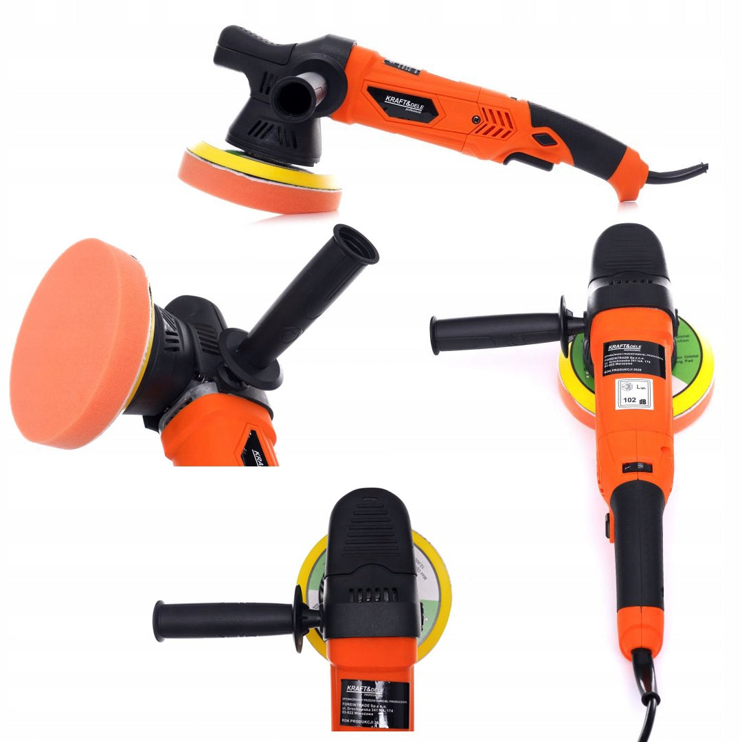 Electric Eccentric Polisher 1500W 230V Kraft&Dele