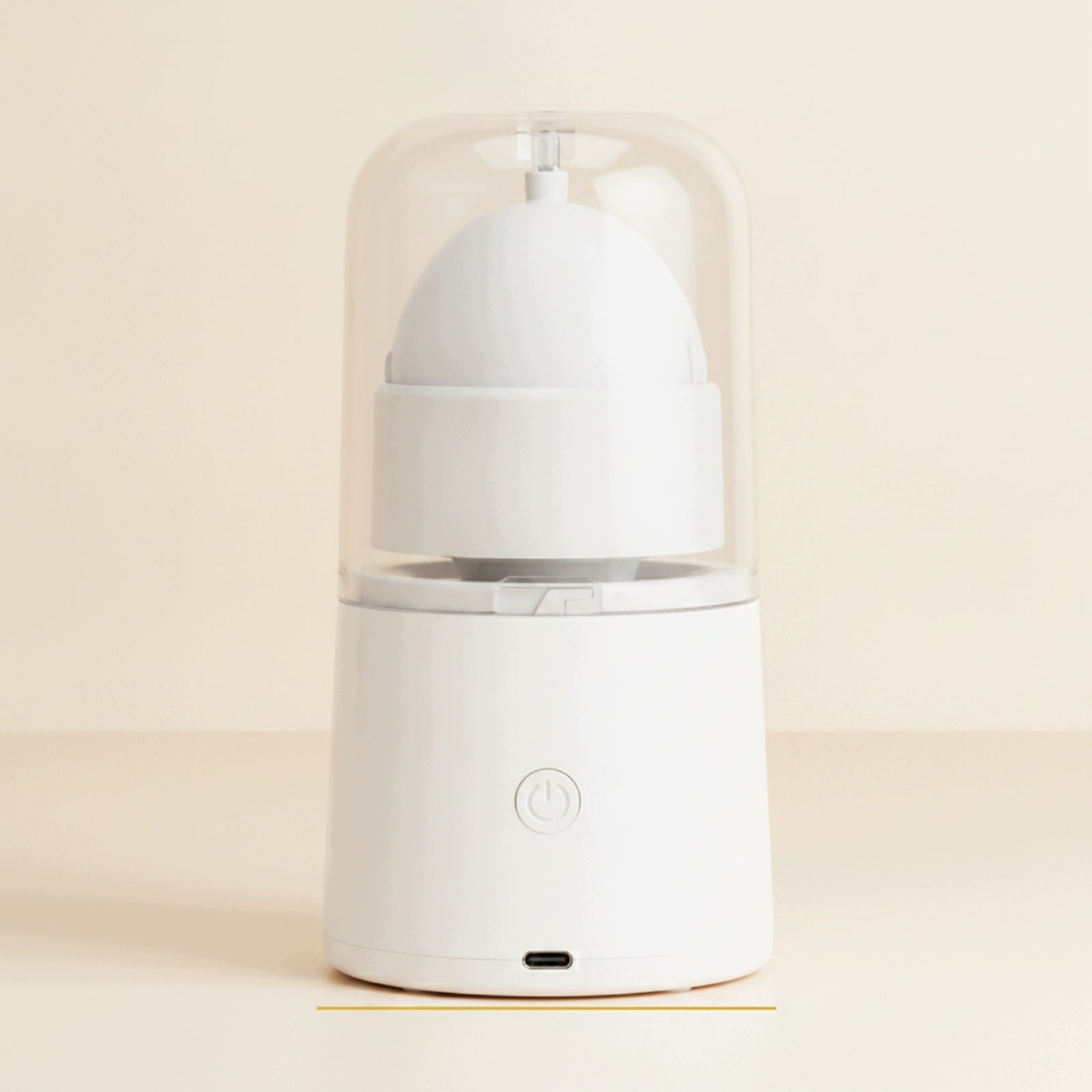 Electric Egg Shaker One-Button Egg Scrambler with Dome Cover Automatic Packaging status original