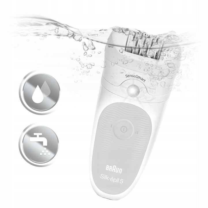 Electric Epilator Braun SE5 MAX White Brand Braun