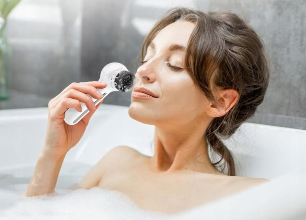 Electric Face Cleansing Toothbrush 6 Modes USB IPX5 Brand no brand