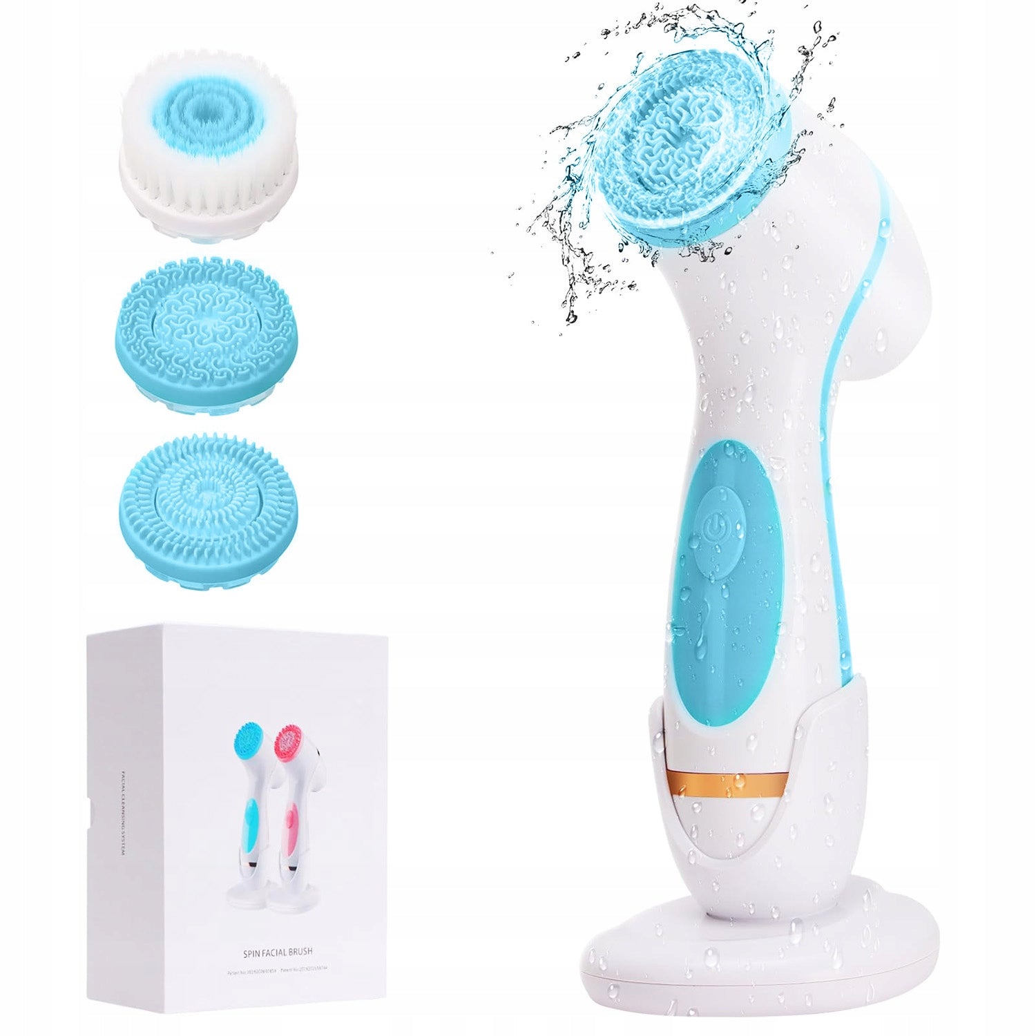 Electric Face Sonic Toothbrush 3in1 Deep Pore Cleansing Manufacturer code szczoteczka soniczna do twarzy  oaza xcv1