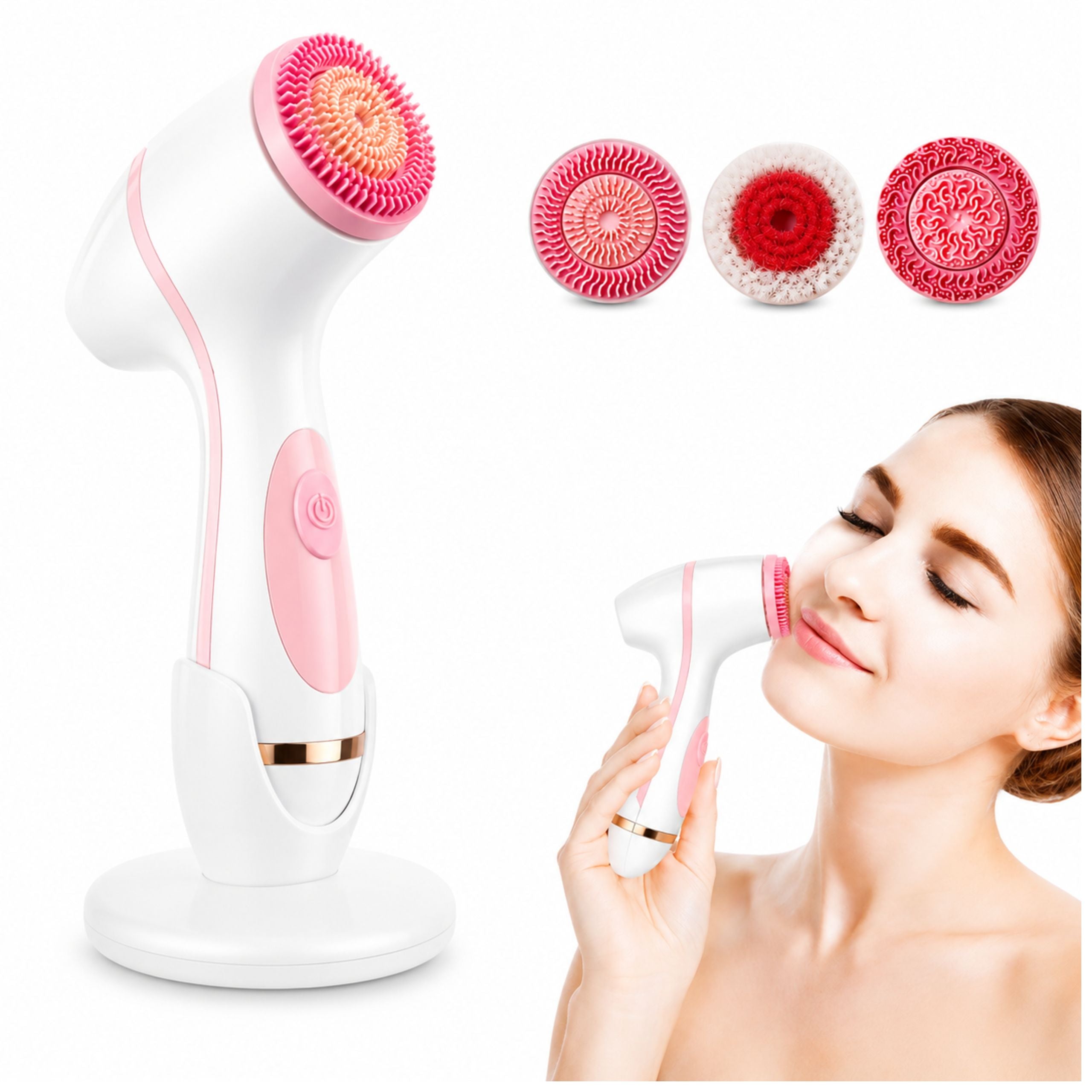 Electric Face Sonic Toothbrush 3in1 Deep Pore Cleansing