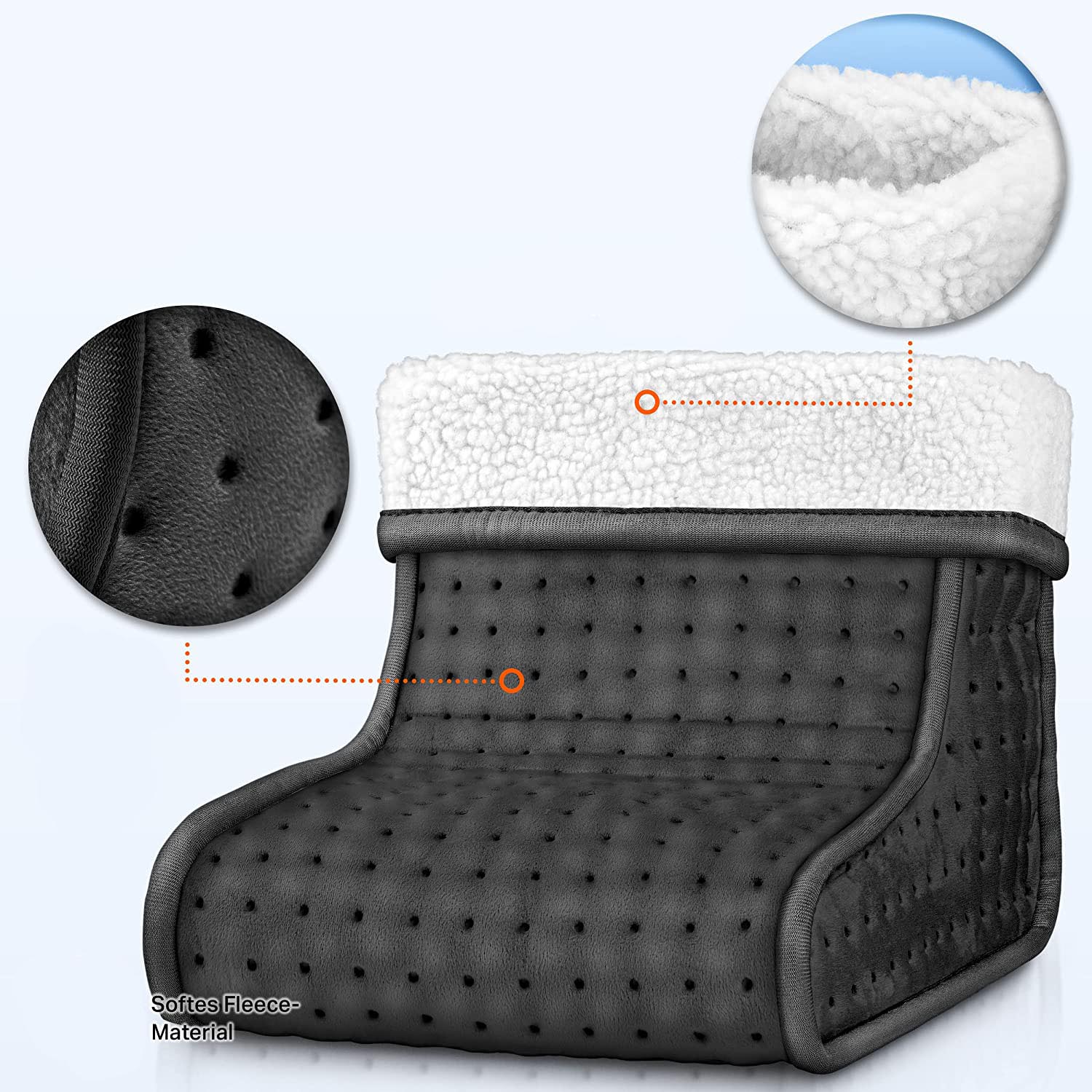 Electric Foot Warmer Packaging status original