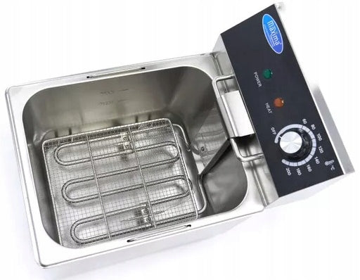 Electric Fryer 8L Professional Fryer 1,4 kg Maxima 09365215 Manufacturer code 09365215