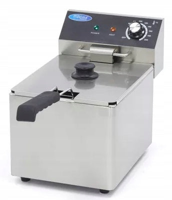 Electric Fryer 8L Professional Fryer 1,4 kg Maxima 09365215