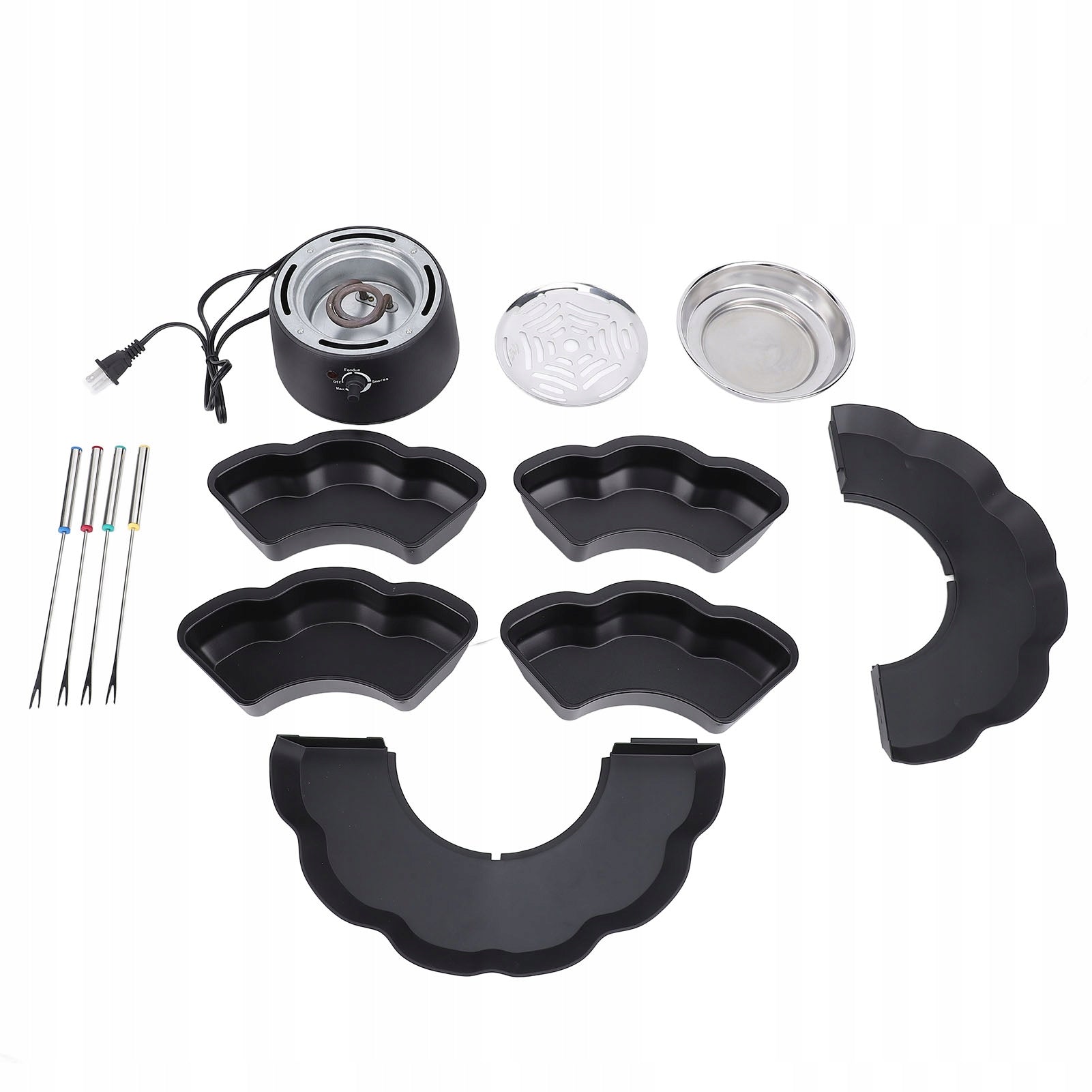 Electric Frying Machine Smores 2 in 1 Set for Chocolate CX Brand no brand