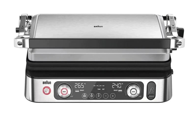 Electric Grill BRAUN GC9162 MultiGrill 9 Pro Silver