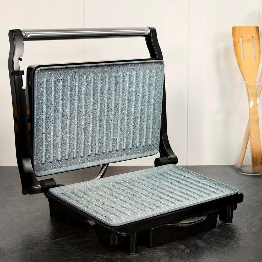 Electric Grill CECOTEC Rock'nGrill 1500 Rapid Silver Gray Household 1500W Model Rock'nGrill 1500 Rapid