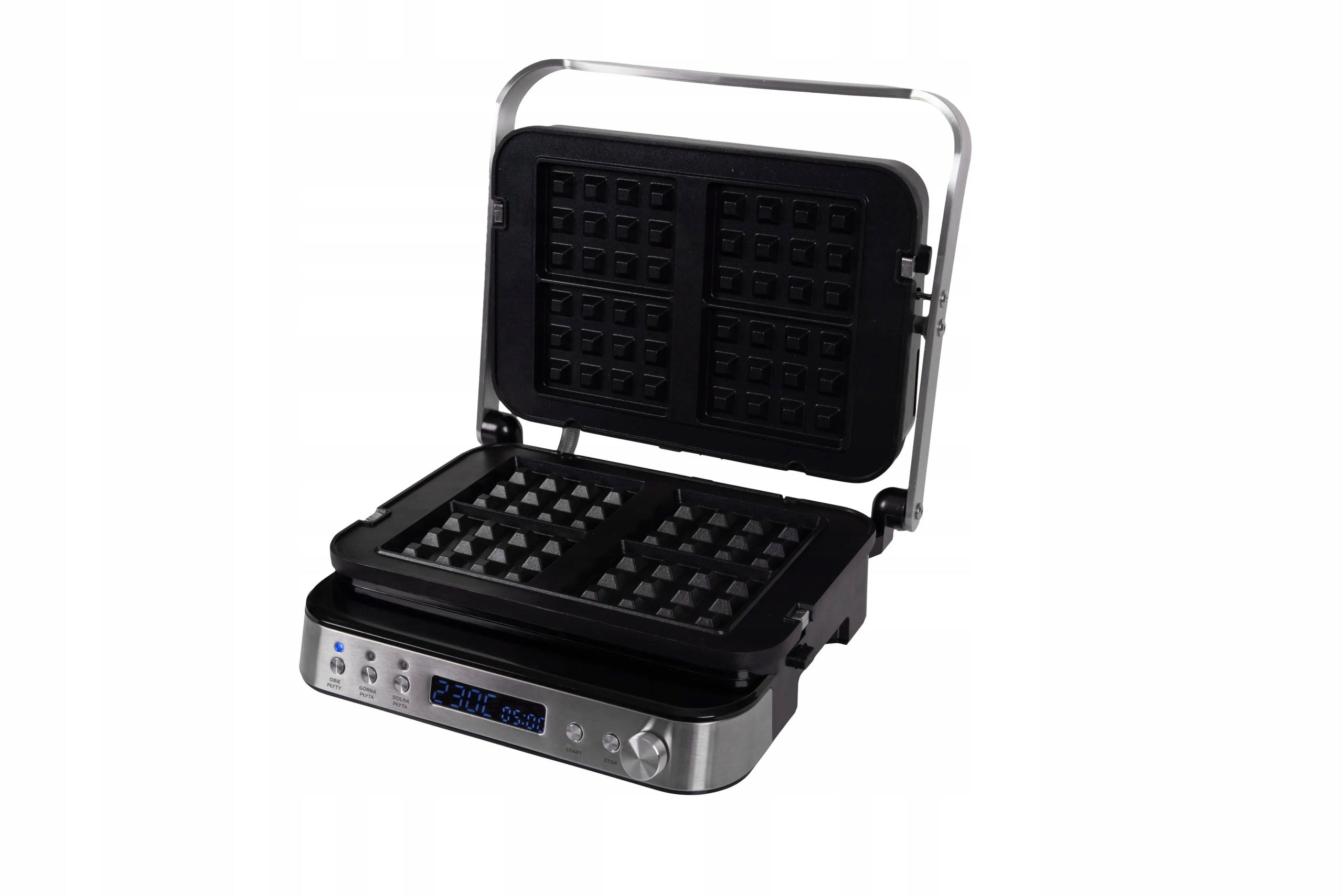 Electric Grill RAVEN EGE005 3in1 Waffles Rifled Flat Display 2000W Model EGE005