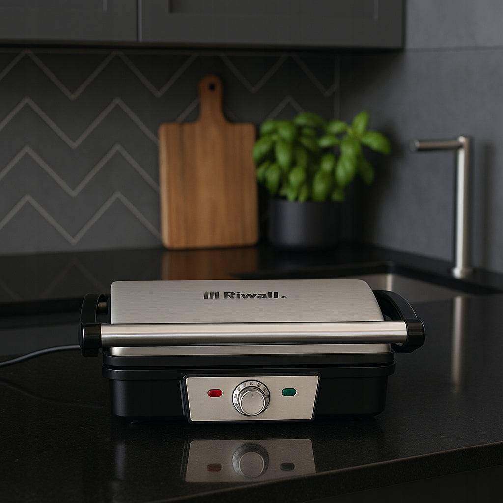 Electric Grill Toaster Riwall Juicy Panini 1800W Nonstick Manufacturer code Riwall Soczysty