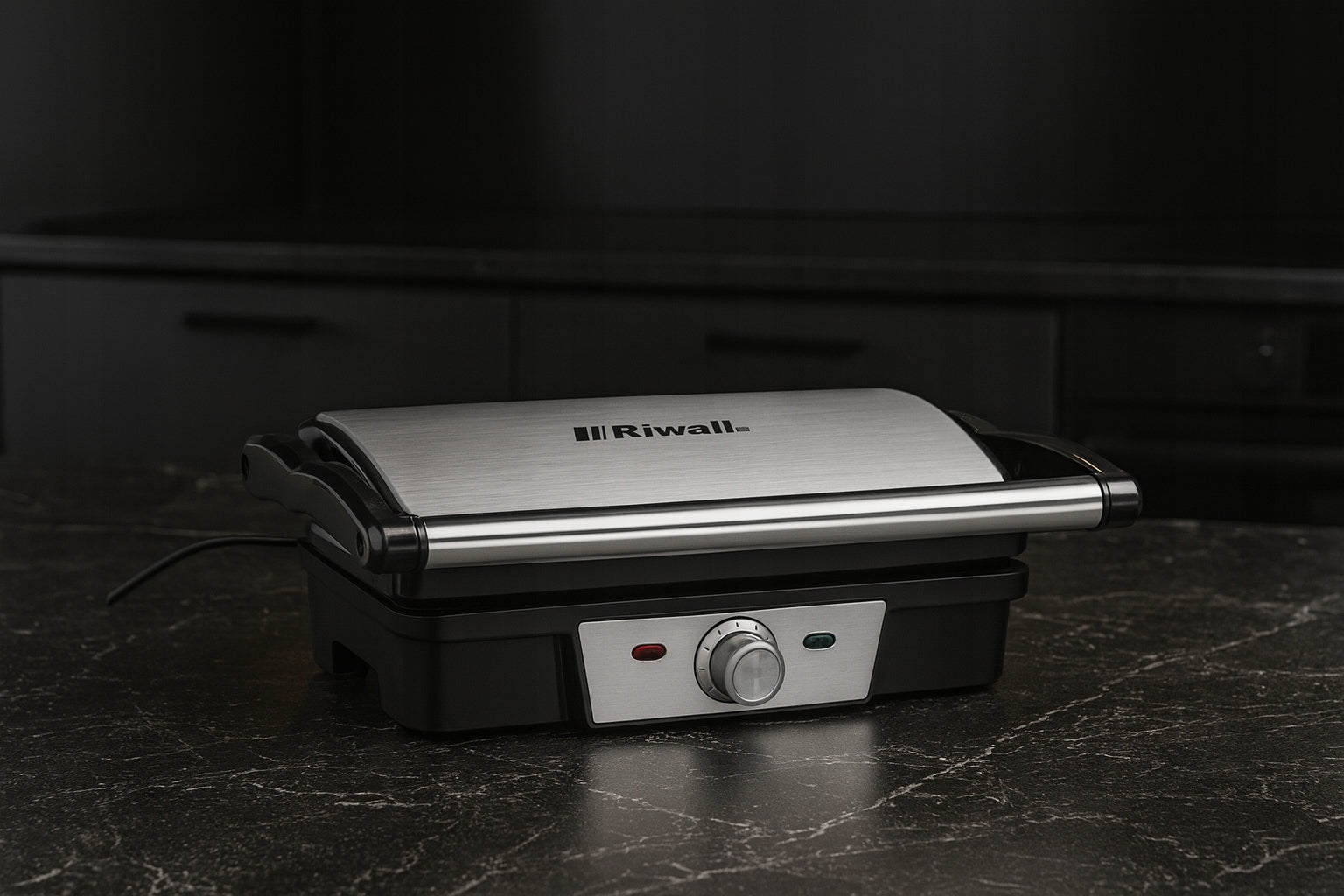 Electric Grill Toaster Riwall Juicy Panini 1800W Nonstick Model Soczysty