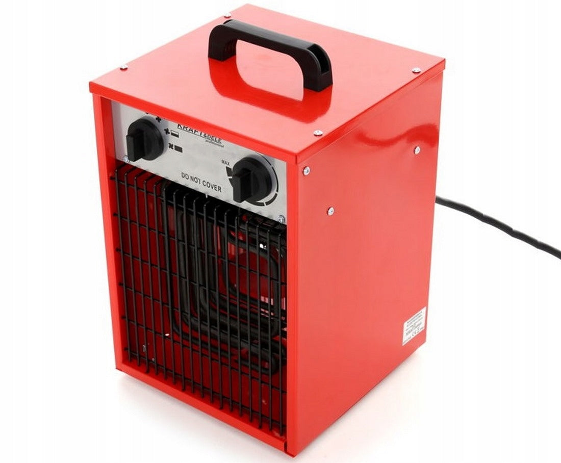 Electric HEATER FARELKA KRAFT 3,5 kW 3 Power Ranges STEEL Housing