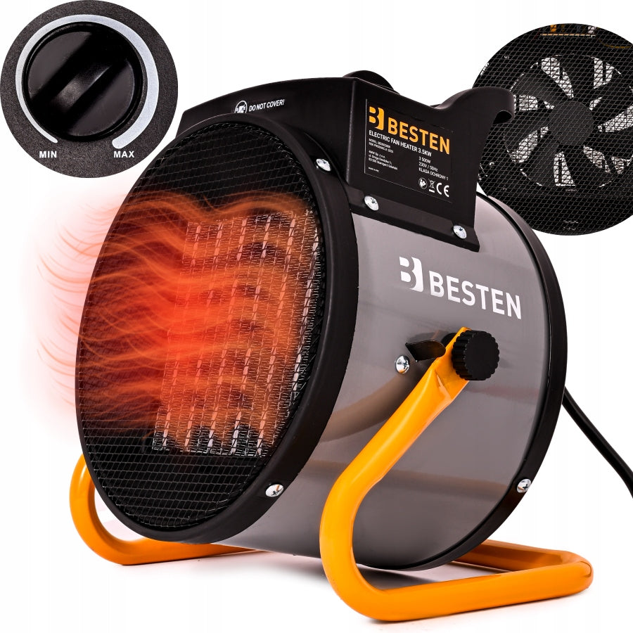 Electric Heater 3,5KW Fan Blower Heater Farelka