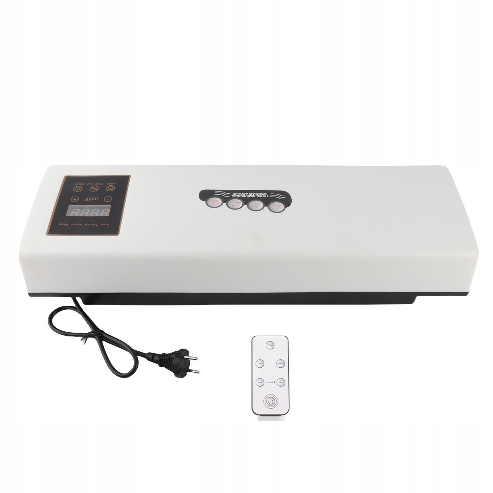Electric Heater Air Conditioner, Wall Heater and Air Conditioner Combo El Dominant color multicolor