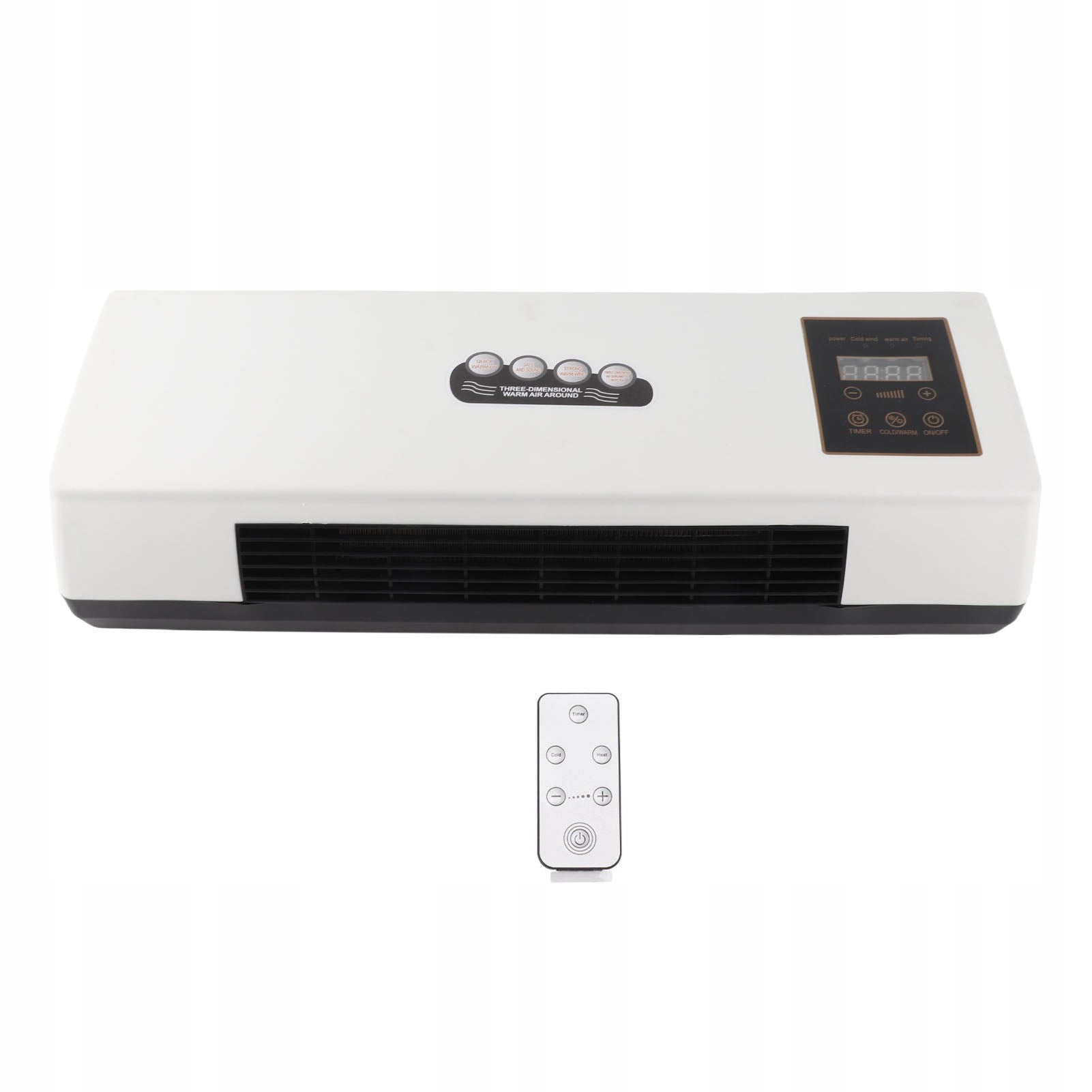 Electric Heater Air Conditioner, Wall Heater and Air Conditioner Combo El