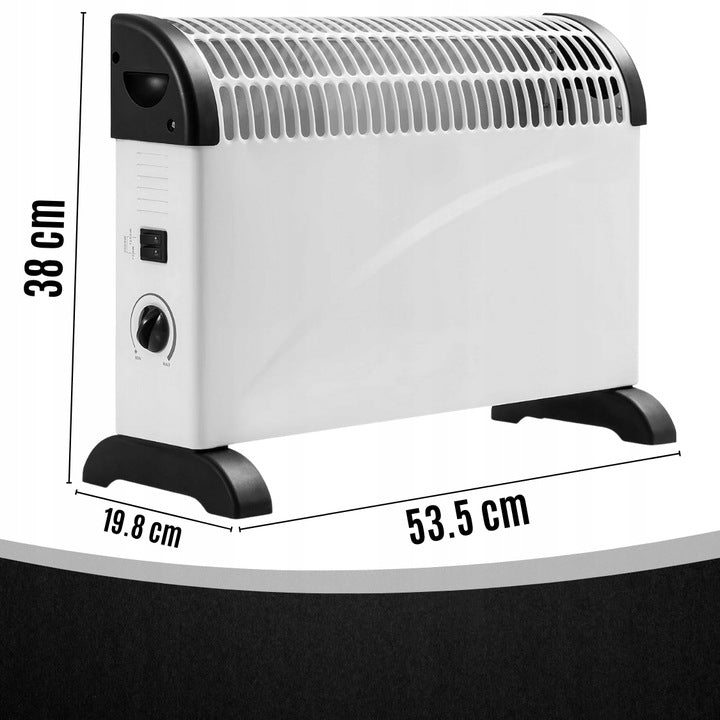Electric Heater Energy Efficient Converter Thermostat Farelka Silent EAN (GTIN) 5906843848449