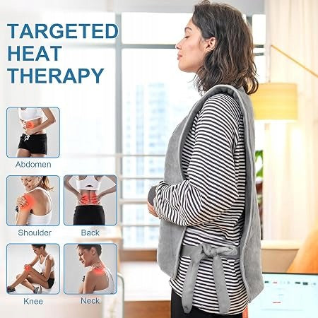 Electric Heating Back Vest Back Neck 138x42cm 120W Medical device no