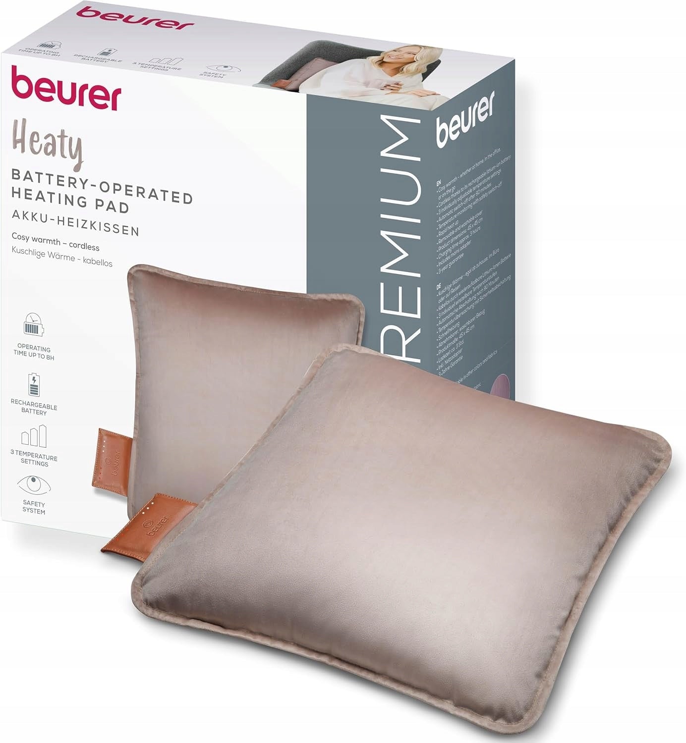 Electric Heating Pillow Beurer HK 77 Heaty Back Body Heating Medical device no