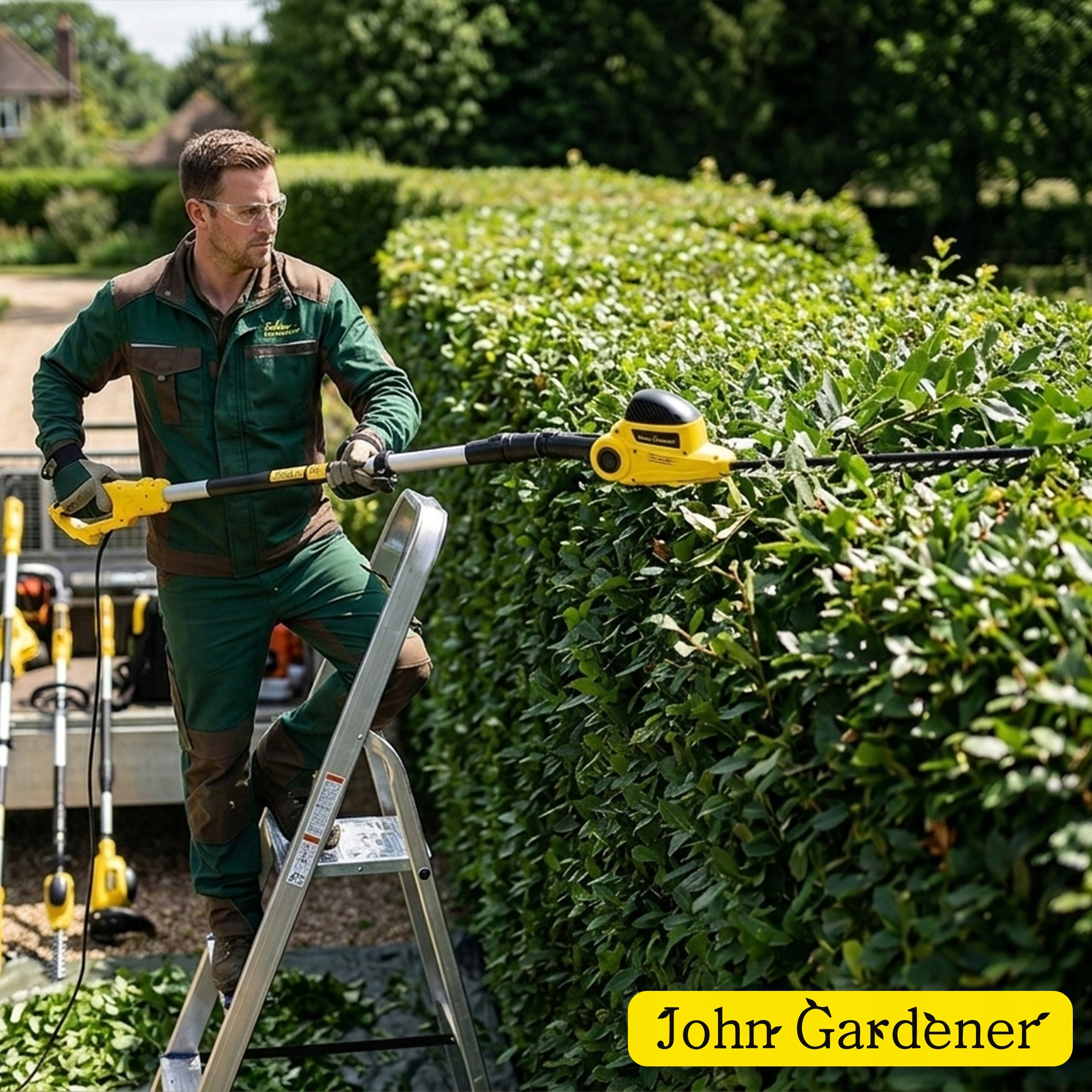 Electric Hedge Trimmer Telescopic Boom 2,7M 550W 55CM Manufacturer code G83009