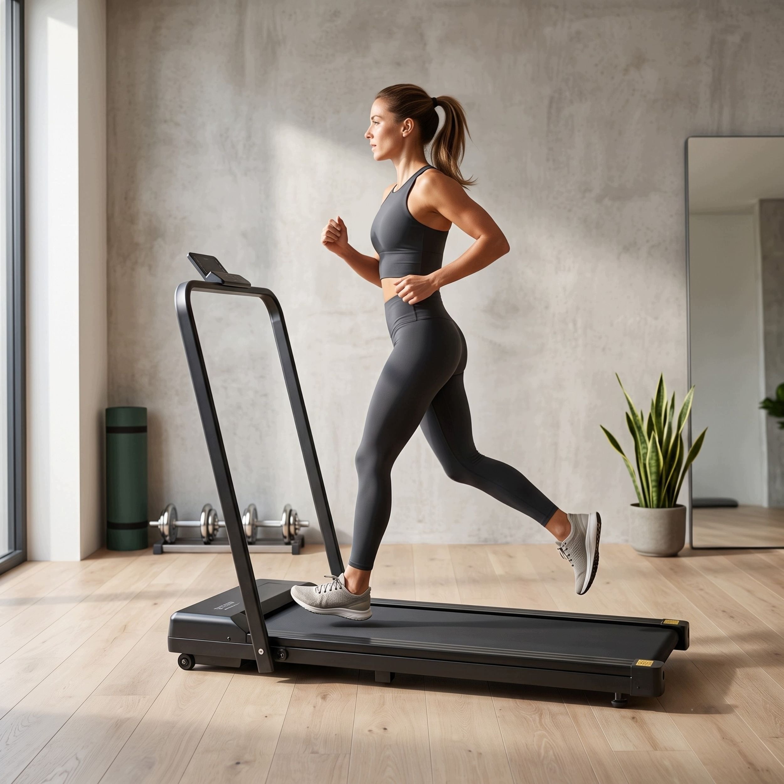 Electric Home Treadmill Walking Pad 1-6 km/h Bluetooth 120 kg FUNFIT Brand Funfit
