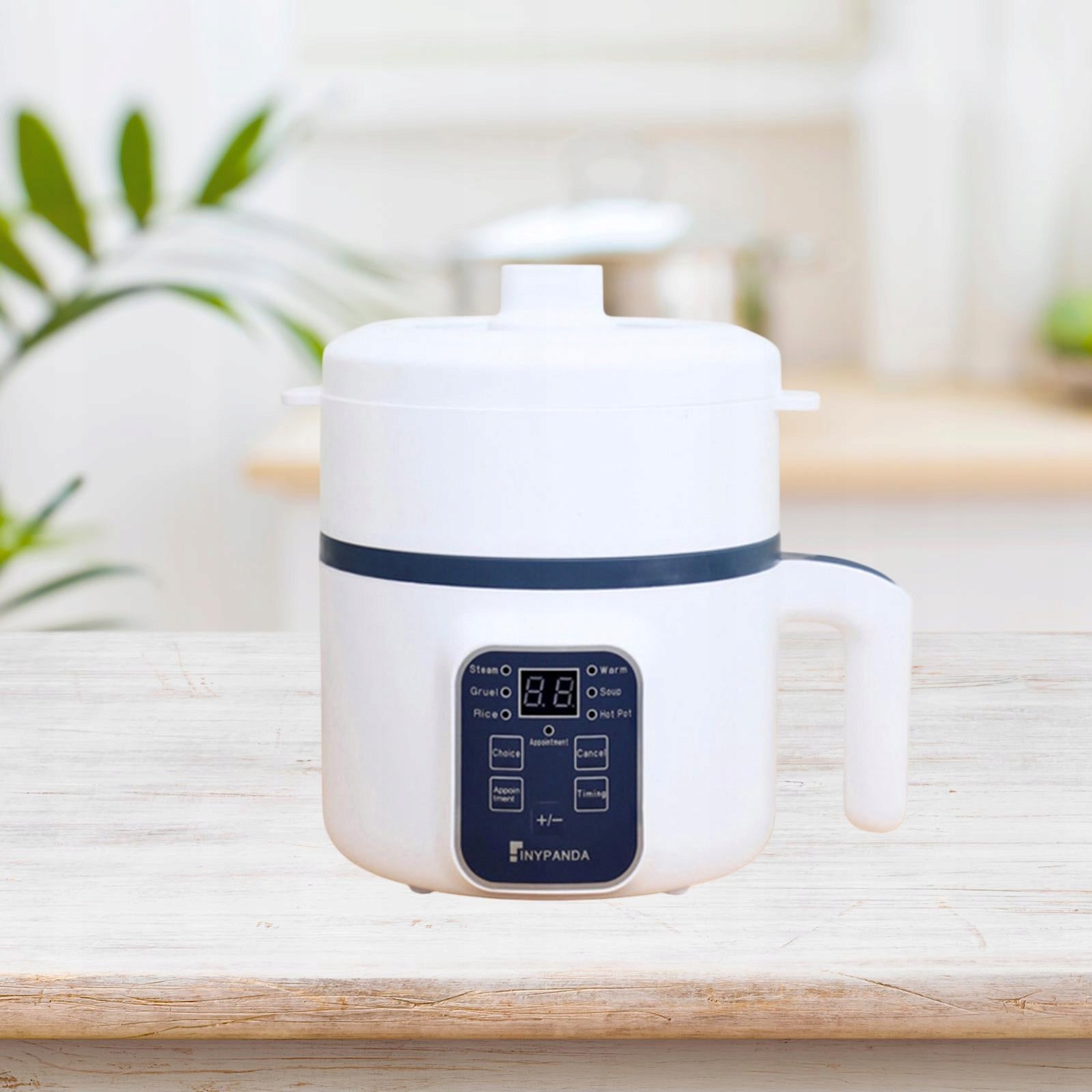 Electric Hot Cooking Easy to Use Multifunctional Sturdy Pot with Steamer Packaging status original