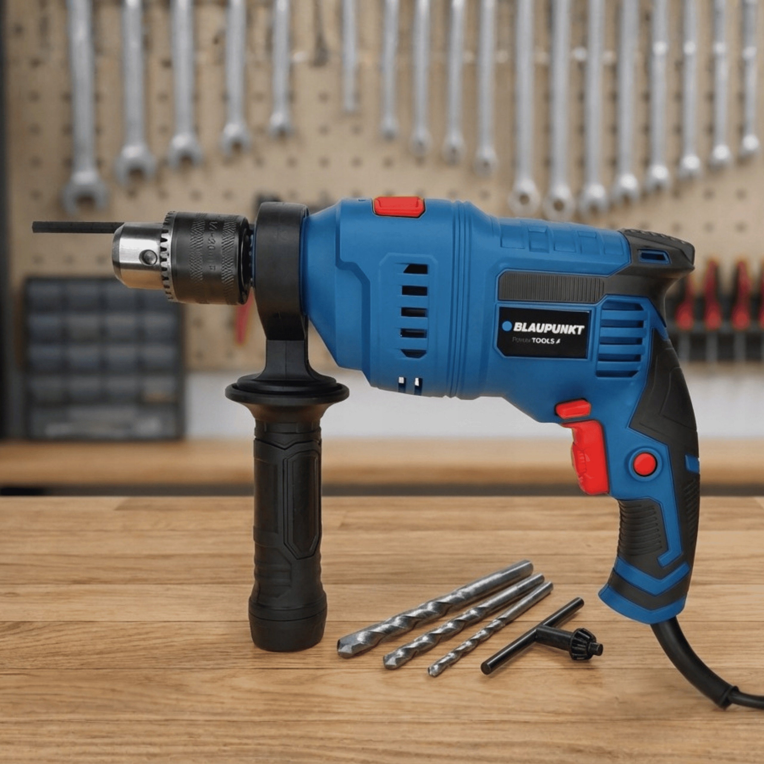 Electric Impact Drilling Machine Blaupunkt 900W 48000Uch/min Drill Case Manufacturer code ID8010