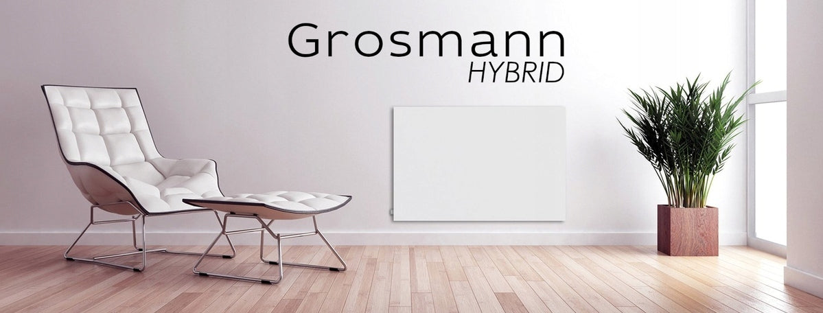 Electric Infrared Energy Saving Heater Grosmann HYB 600W 15m2 Manufacturer code HBB600