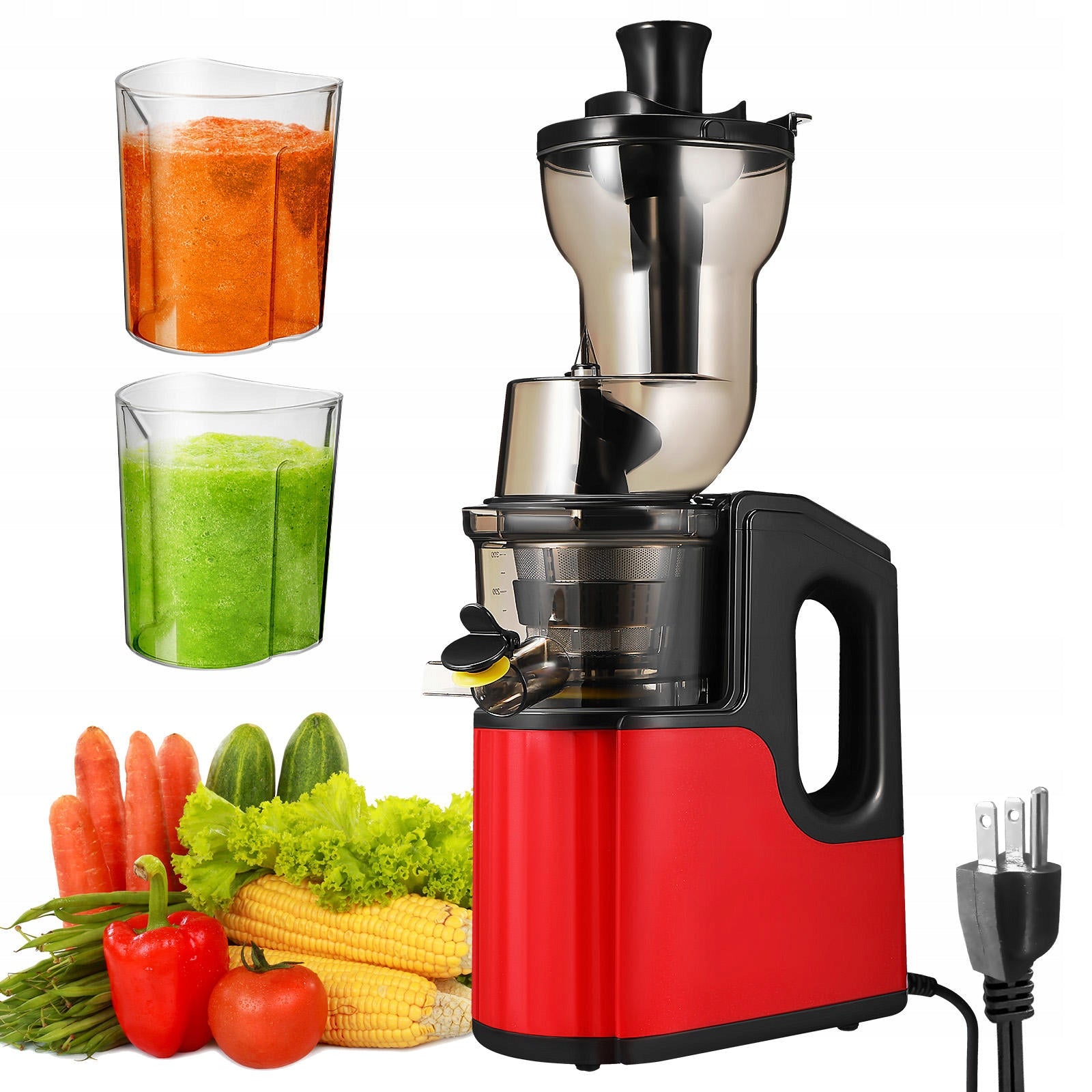 Electric Juicer Machine with Wide Mouth for Fruits and Vegetables