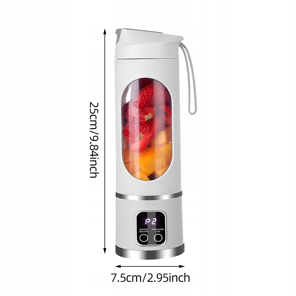 Electric Juicer White 25W, Fruit and Vegetable Juicer for Home Brand no brand