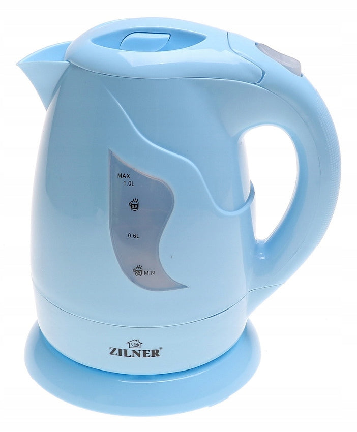 Electric KETTLE Wireless Small 1L 900W Blue 123
